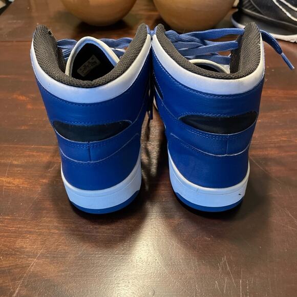 Puma Rebound Layup Blue and Black Retro Sneakers - Picture 5 of 8
